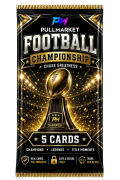 Football Championship - 5 Cards pack